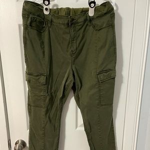 Super skinny high rise rockstar cargo pants